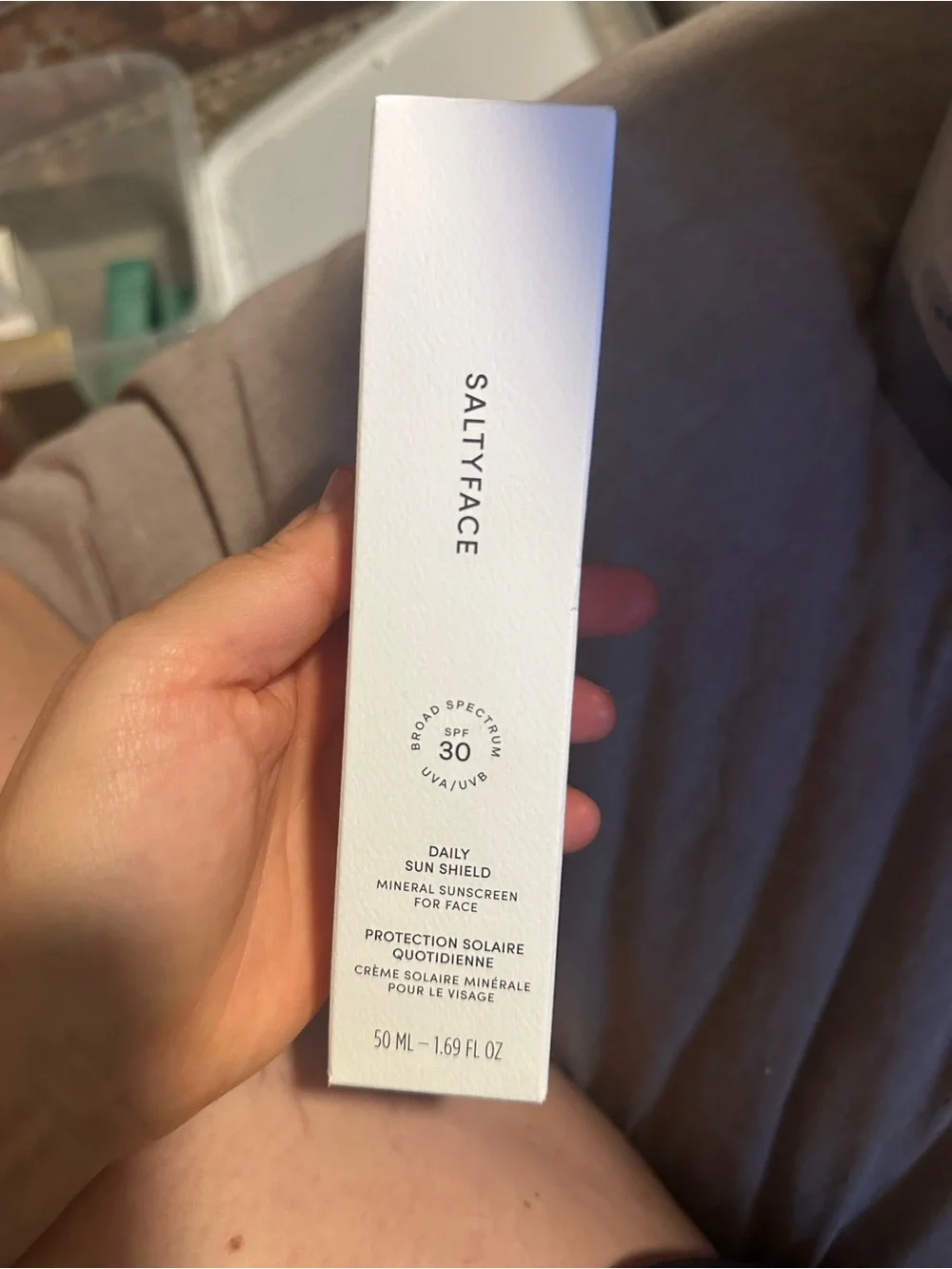 SALTYFACE Daily Sun Shield Mineral Sunscreen
